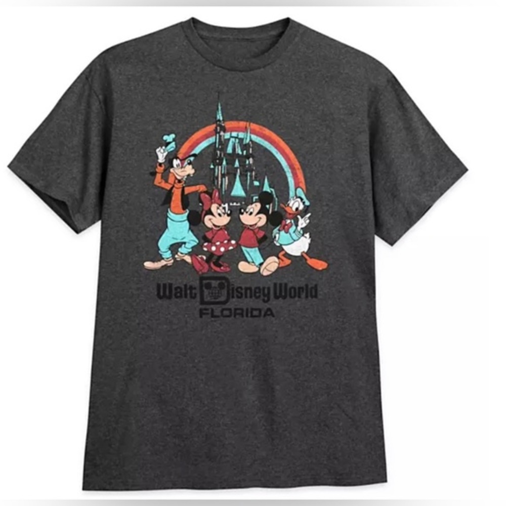 Walt disney world Mickey Mouse and friends rainbow T-shirt